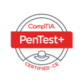 PenTest+ce certified Logo